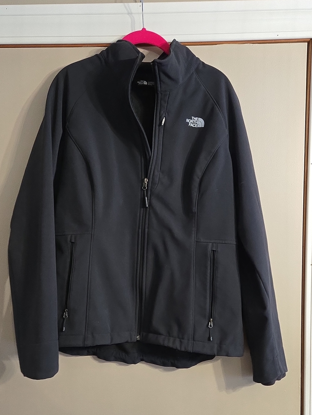 The North Face Black Soft Shell Jacket with Full Zip